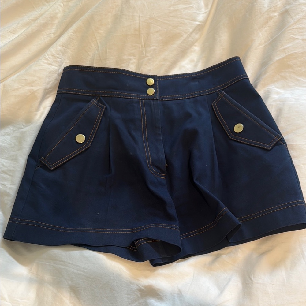 Navy Blue Women's Shorts